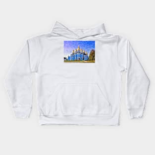 St Michael&#39;s Golden Domed Monastery, Kiev Kids Hoodie